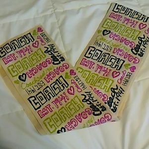 Coach scarf LIMITED EDITION. Brand New.