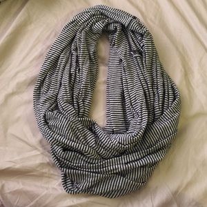 Brandy Striped Infinity Scarf