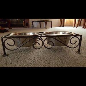 Dog Bowl Stand