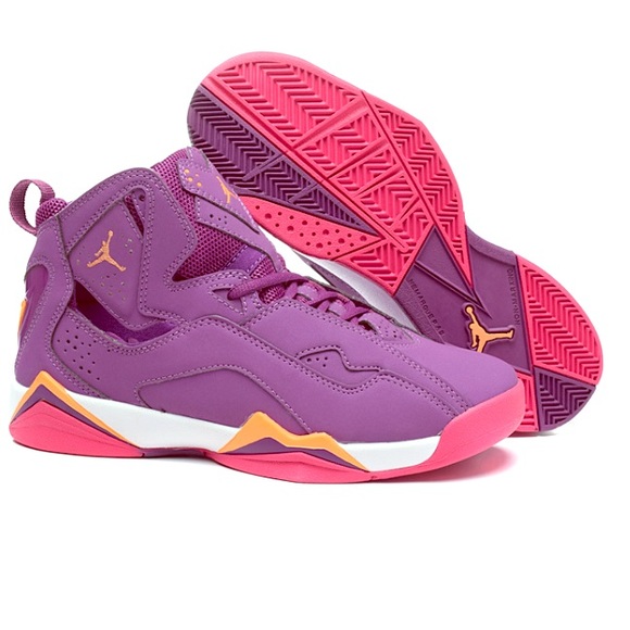 Nike Air Jordan True Flight Grape 5.5Y - Picture 1 of 4