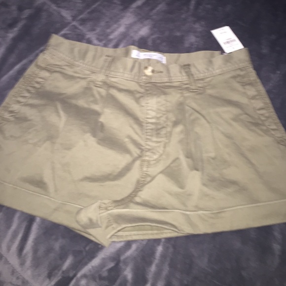 Abercrombie high rise shorts