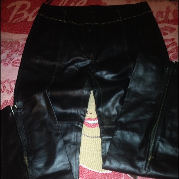 Leather Express Pants