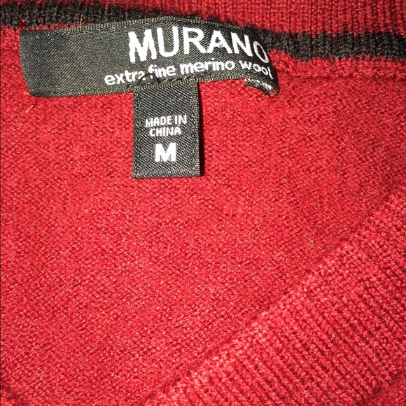 Mens red sweater. Very soft and comfy. - Picture 2 of 2