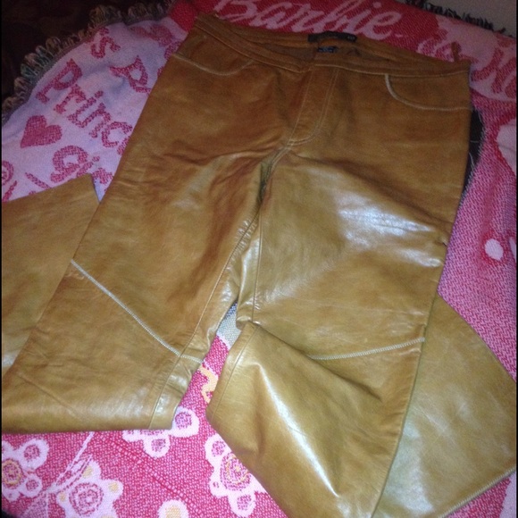 Gap Leather Pants