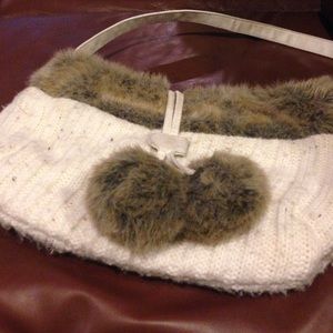 White purse