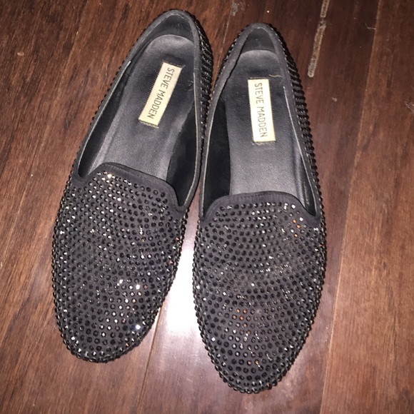 Steve Madden bling flats