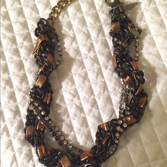 Barney's NY, Bold, Mixed Media Necklace
