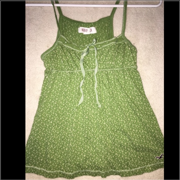 Hollister Skull Design Tank Top