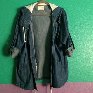 Jean utility jacket