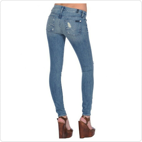 SOLD SOLD!!! 7 For All Mankind Ankle Length Skinny - Picture 2 of 4