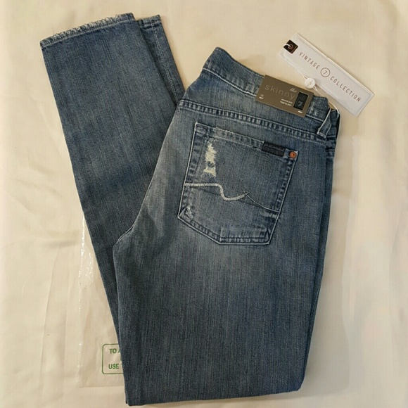 SOLD SOLD!!! 7 For All Mankind Ankle Length Skinny - Picture 3 of 4