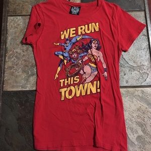 Comic woman tee