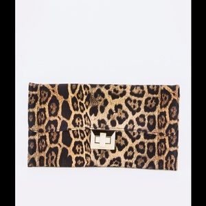 Leopard Print Fashion Clutch