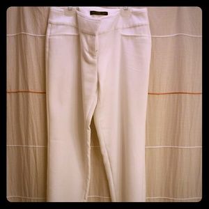 White dress pants from The Limited