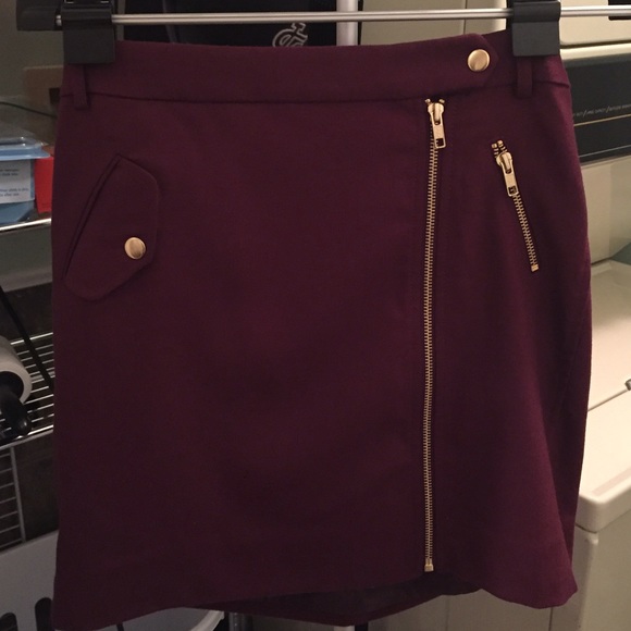 J. Crew Factory Moto Mini Skirt