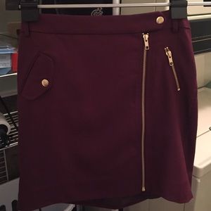 J. Crew Factory Moto Mini Skirt