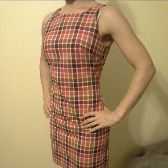 Esprit Plaid Mini Jumper