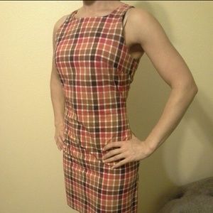 Esprit Plaid Mini Jumper