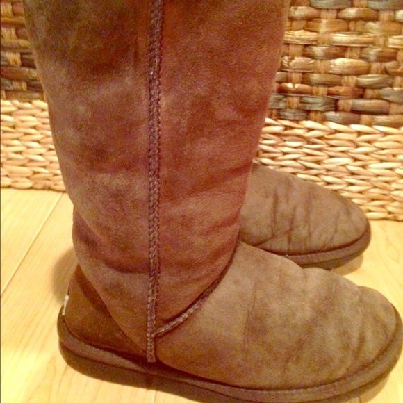 Tall Brown Ugg Boots. Size 6