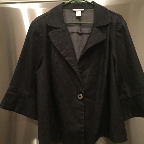 Dark denim jacket