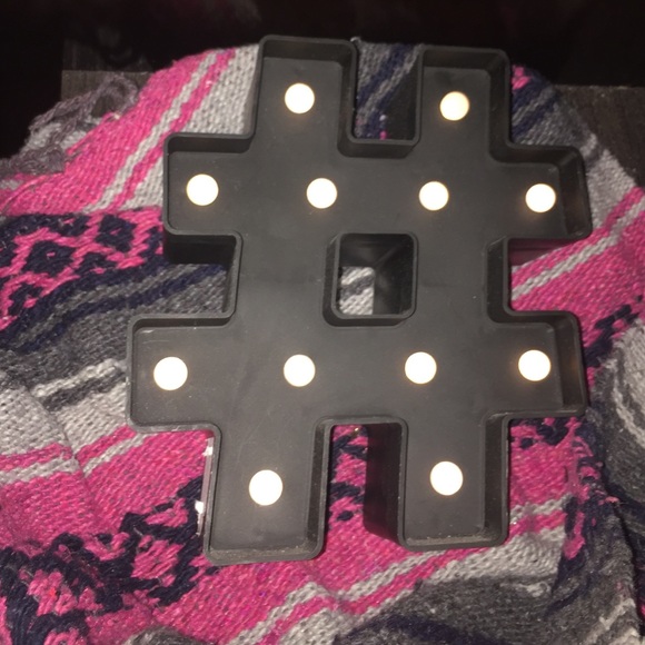 Hashtag light