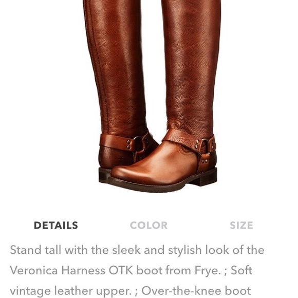 Frye Veronica OTK Harness Boots