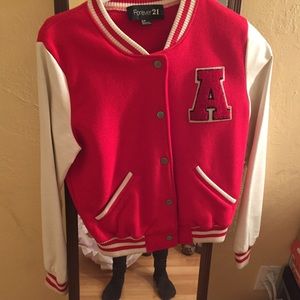 Varsity Jacket with "A" patch 😄