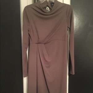 ASOS Tan Long Sleeve Dress