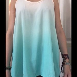 Francesca's ombré tank