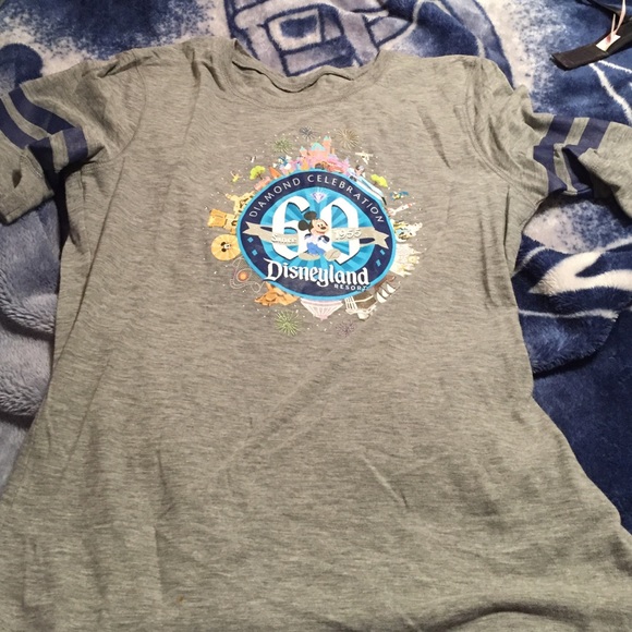 3/4 sleeve disneyland anniversary shirt