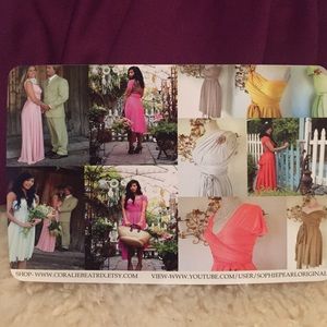 Gorgeous, never worn plum jersey infinity dress!