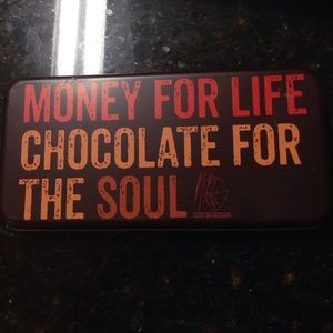 Metal tin/ clutch / pencil case.