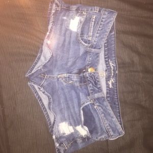 Jean shorts