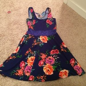 Floral Skater Dress