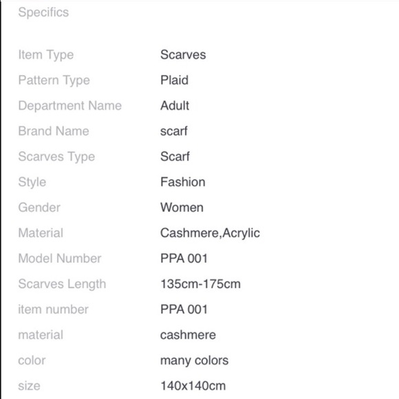 Black & White Blanket Scarf - Picture 4 of 4