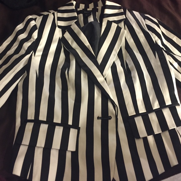 Forever 21 striped blazer