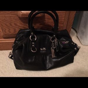 Leather Coach purse