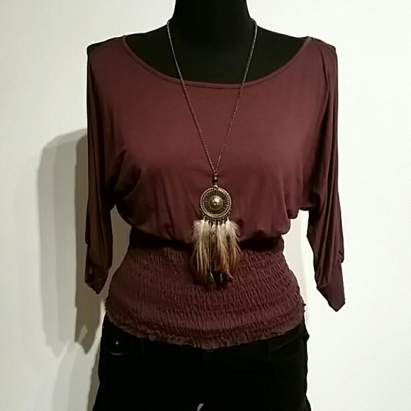 Brown top