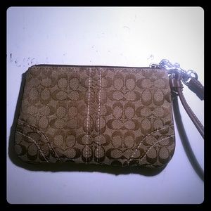Coach wristlet