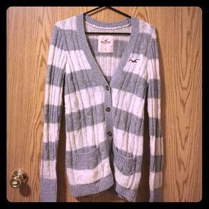 Cute striped Hollister cardigan