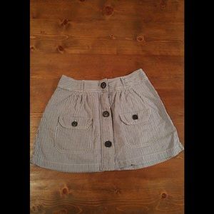 American Eagle striped skirt