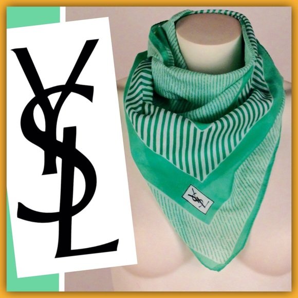 Yves Saint Laurent Accessories - 🎀!!HP!!🎀 💗Vintage YSL Scarf💗