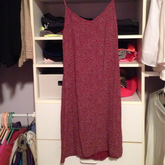 Red Printed Gap Summer Dress