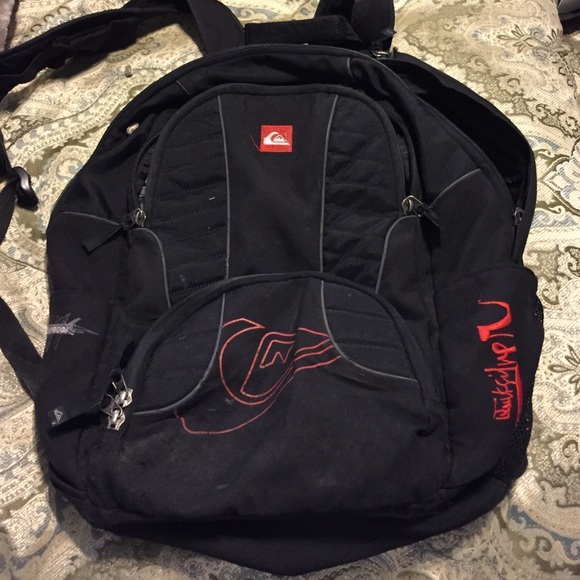 Quicksilver black backpack.