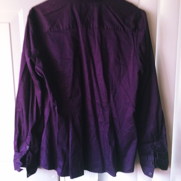 Purple button down - Picture 2 of 3