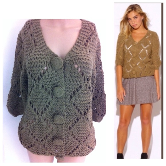 Adorable crocheted sweater. - Picture 3 of 3