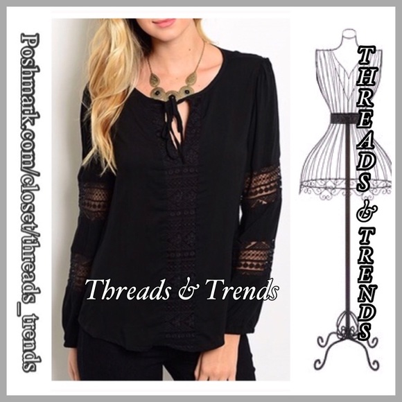 Sold Peasant Blouse - Picture 2 of 2