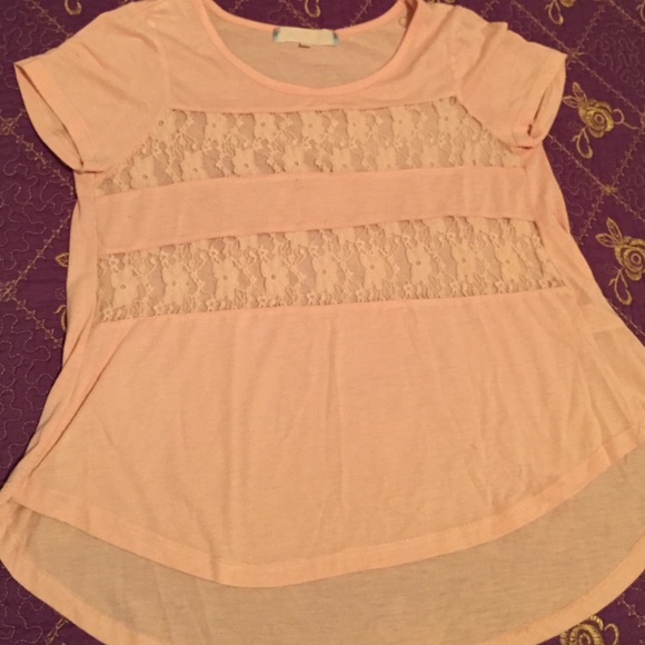 A pink see through shirt!