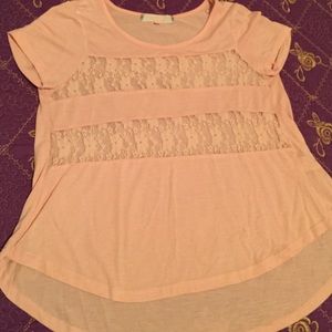 A pink see through shirt!