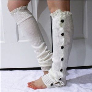 White Leg Warmer